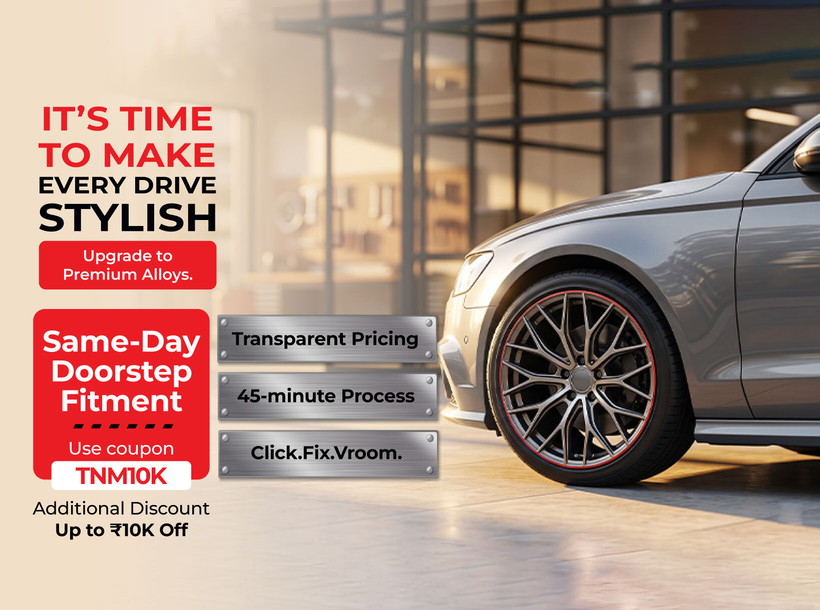Alloys Wheel promotion