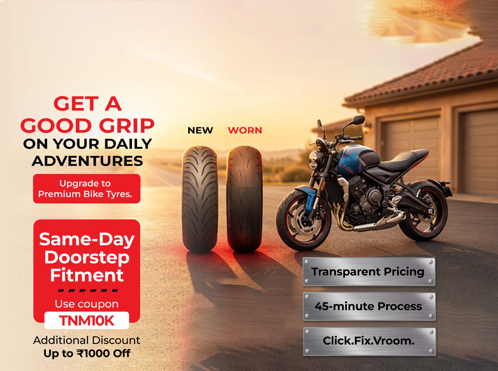 Bike Tyres promotion
